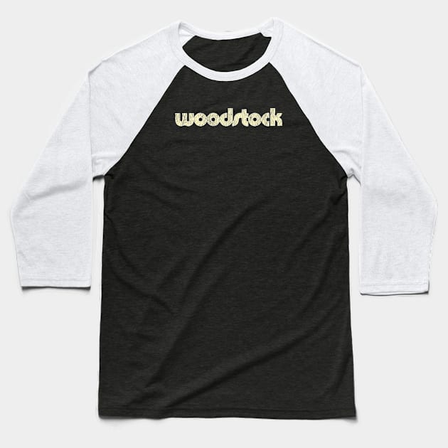 Woodstock Baseball T-Shirt by KevShults